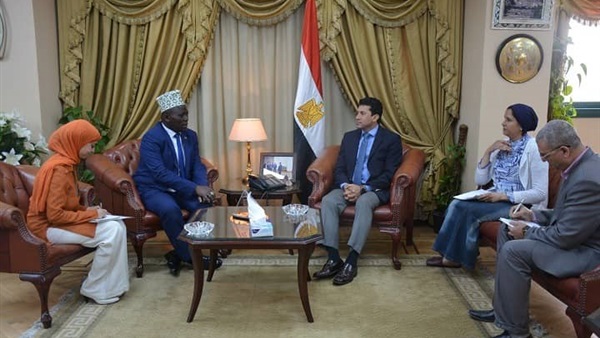 تبادل الخبرات الشبابية بين مصر وبوروندي