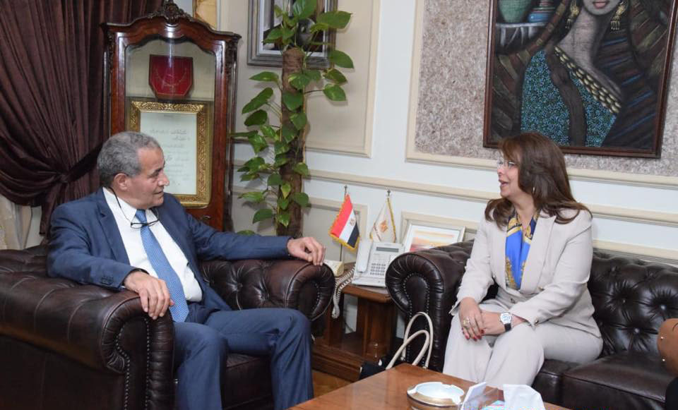 على مصيلحى ؛ على المصيلحى ؛ علي المصيلحي ؛ وزير التموين ؛ غادة والى ؛ غادة والي ؛ وزيرة التضامن