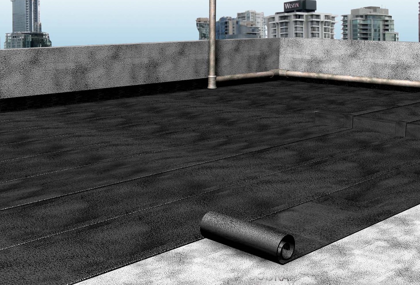 عزل - بيتومين