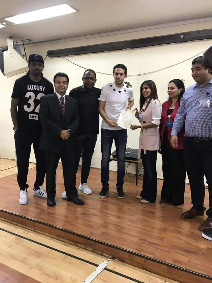 اللجنة المنظمة لكأس الأمم الإفريقية تجمع 500 ألف جنيه لصالح مستشفى أبو الريش