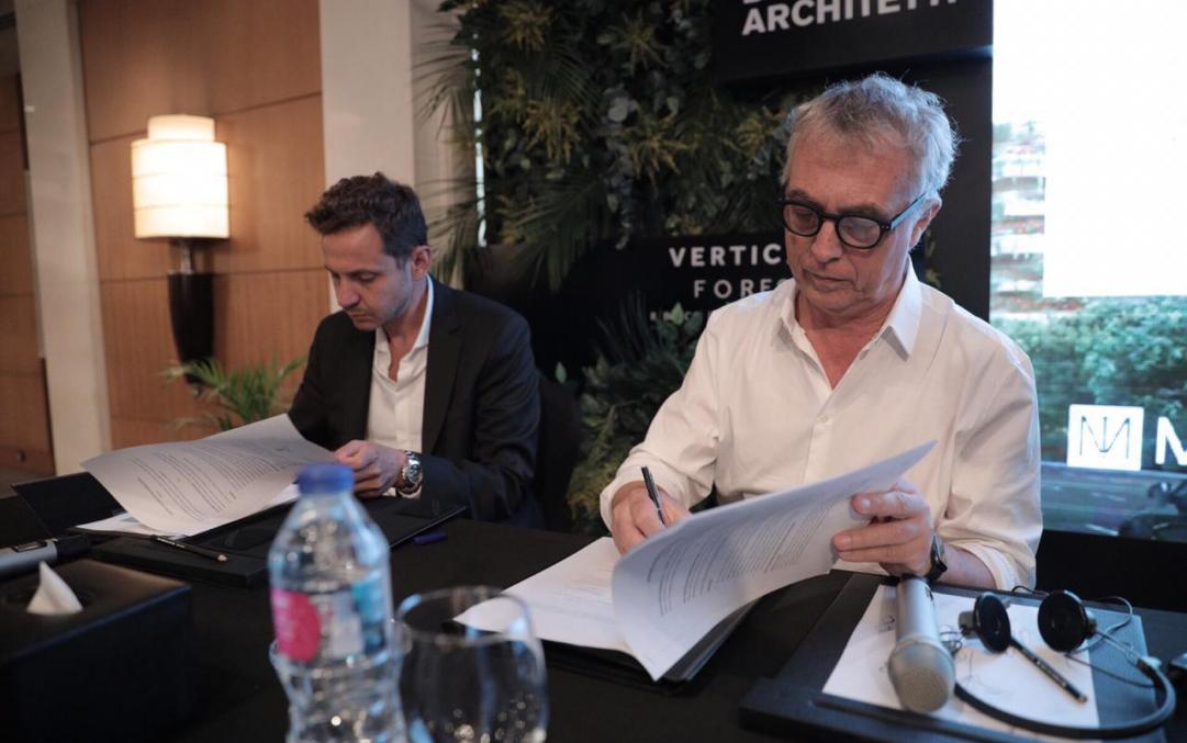 «مصر إيطاليا» تنفذ غابة عمودية بـ3 مليارات جنيه فى العاصمة الإدارية