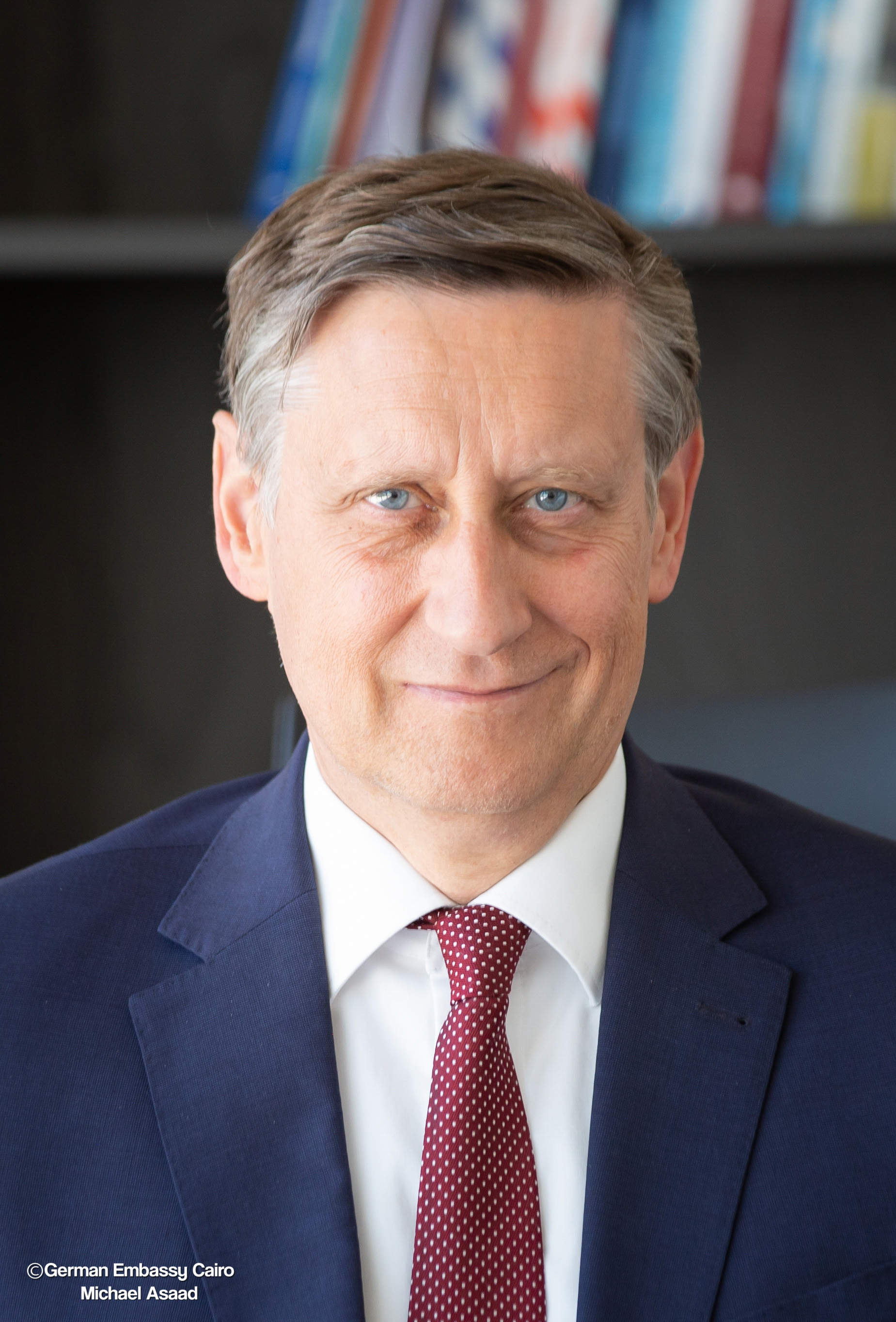 سيريل چان نون السفير الالمانى فى مصر