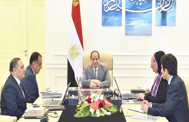 السيسي يوجه بإطلاق البوابة الحكومية للخريطة الاستثمارية الصناعية الموحدة سبتمبر القادم