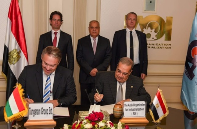 بروتوكول تعاون بين “العربية للتصنيع” و”تنجسرام” المجرية بمجال أنظمة الإضاءة الموفرة