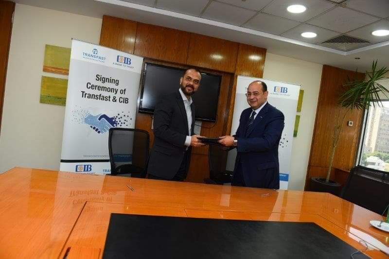 “ترانس فاست” توقع اتفاقية شراكة مع “CIB” لتسهيل الحوالات المالية بجميع أنحاء العالم