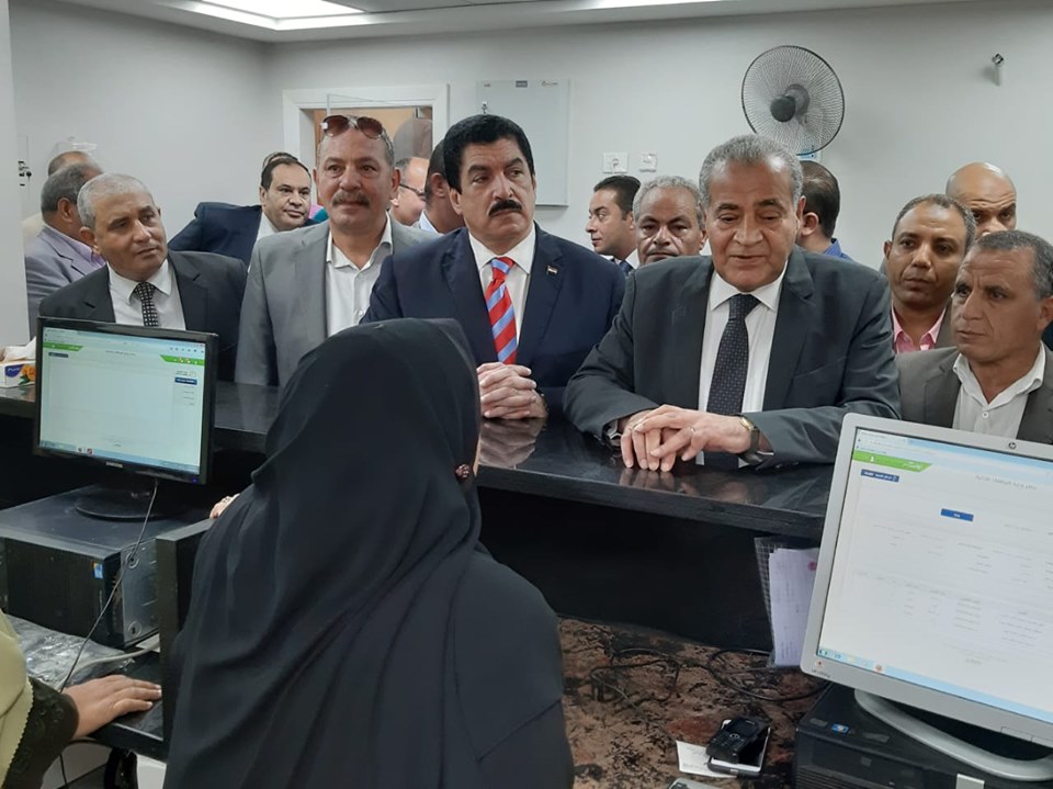 «التموين» تدشن مكاتب الخدمة المتطورة فى شبرا وقليوب بتكلفة 1.5 مليون جنيه