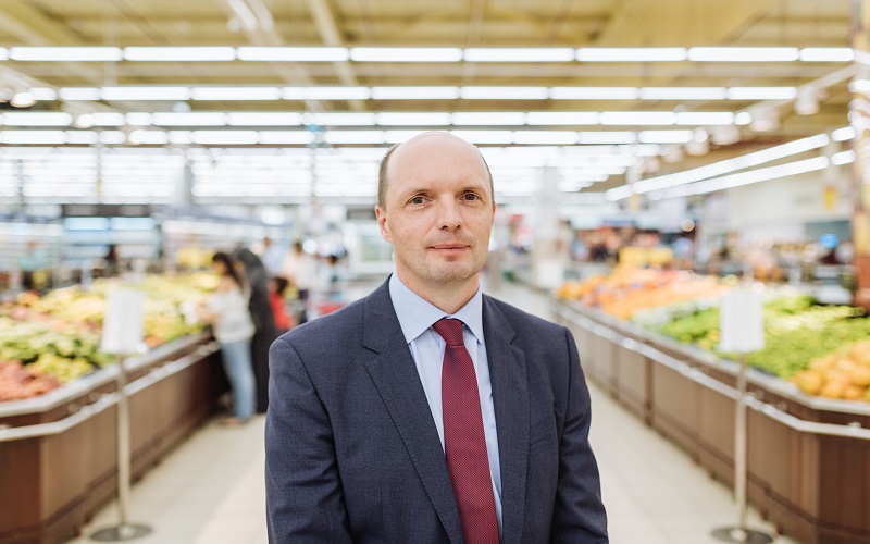 جان لوك المدير العام لسلسلة كارفور مصر،