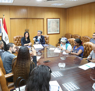 السفير البريطانى ورانيا المشاط