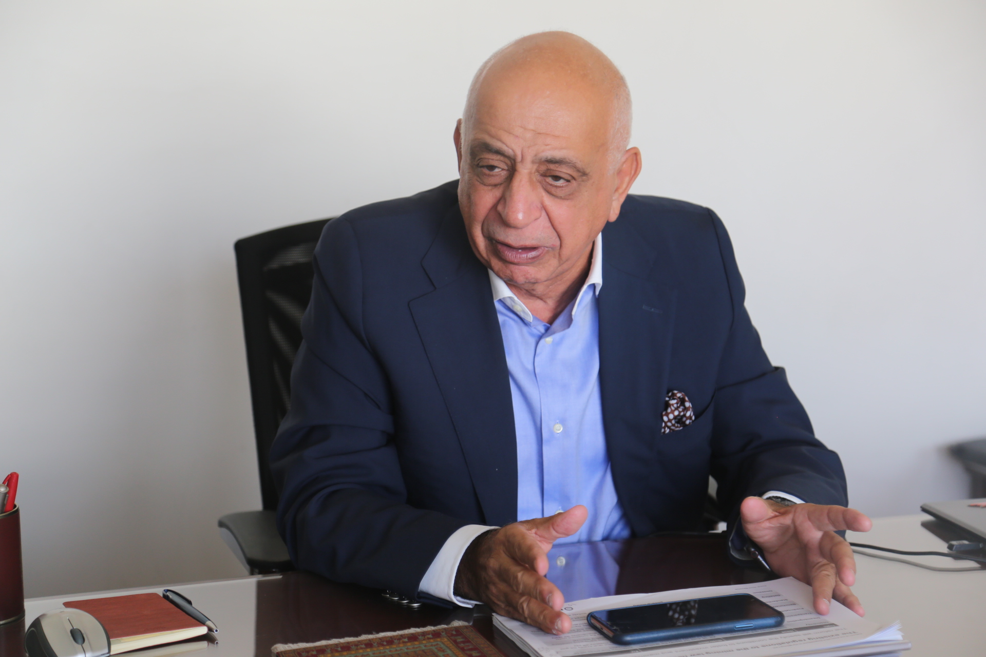 تامر أبوبكر رئيس غرفة البترول التعدين باتحاد الصناعات ورئيس شركة كويل إنيرجى