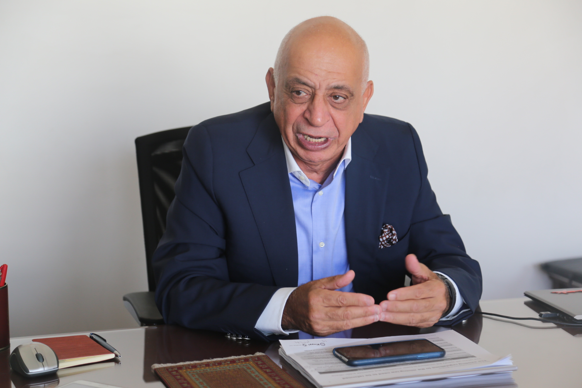 تامر أبوبكر رئيس غرفة البترول التعدين باتحاد الصناعات ورئيس شركة كويل إنيرجى