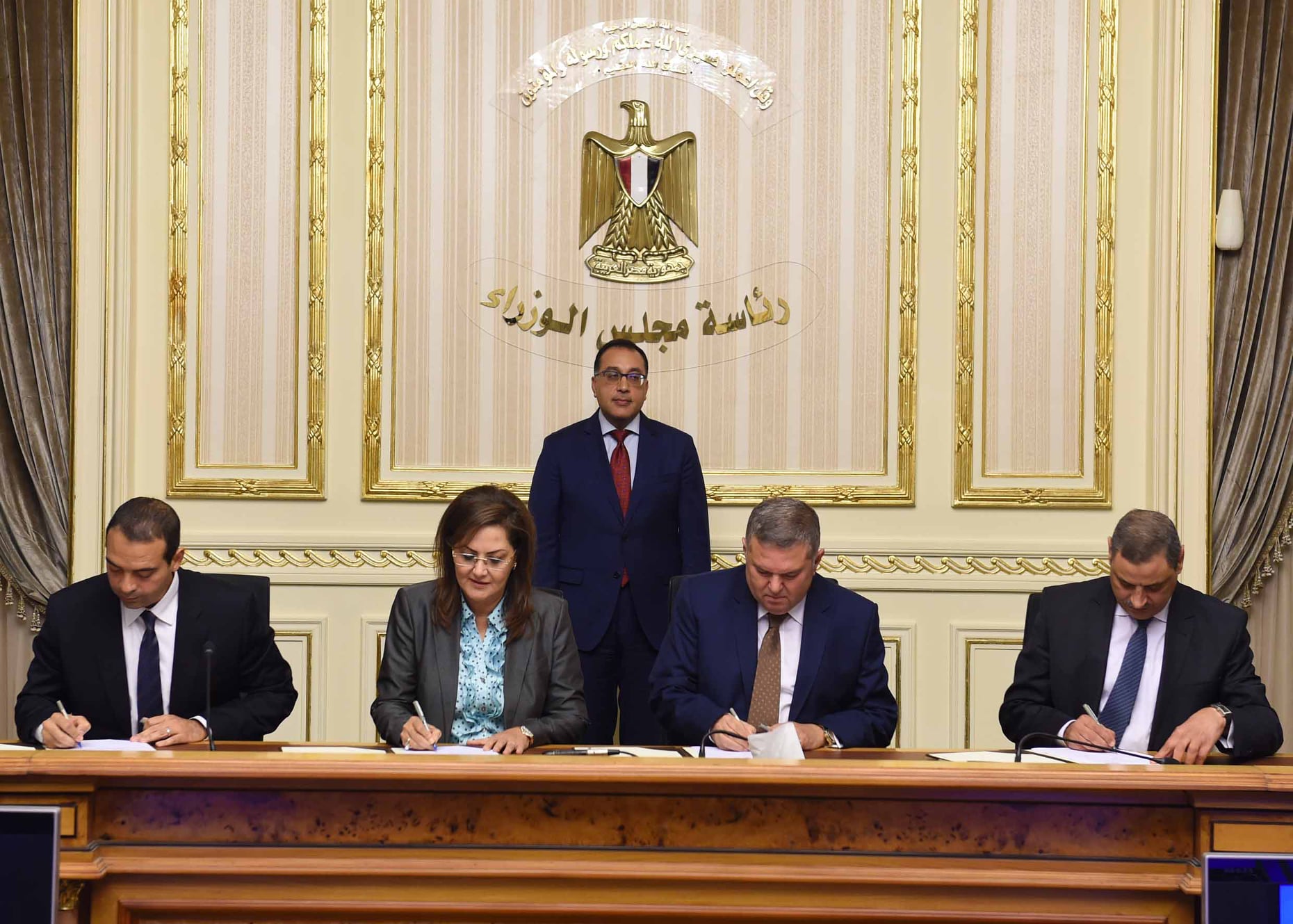 الصندوق السيادى يوقع بروتوكولات مع «قطاع الأعمال» و«الاستثمار القومى»