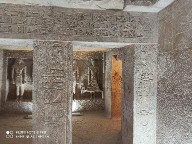 “الآثار” تفتتح مقبرتى “إيدو” و”قار” للزيارة بمنطقة آثار الهرم