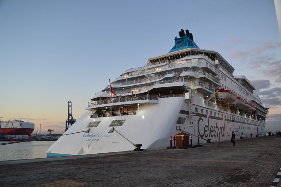 ميناء الإسكندرية يستقبل سفينة مالطية على متنها 800 سائح من جنسيات مختلفة