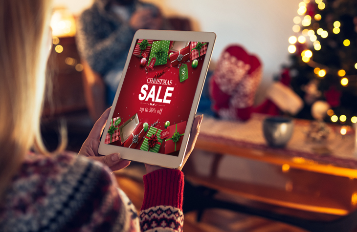 مواقع التجارة الإلكترونية في أعياد الكريسماس