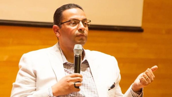 أمجد المهدى المدير الإقليمى لمنطقة الشرق الأوسط وشمال افريقيا بالمعهد الدولى لإدارة المياه