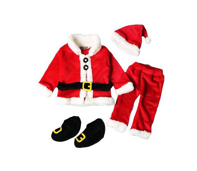 ملابس بابا نويل للأطفال