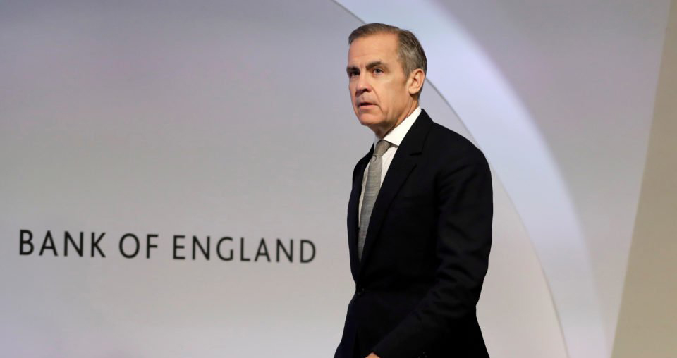 مارك كارنى رئيس بنك إنجلترا المركزى