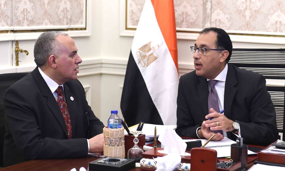 مصطفى مدبولى ؛ وزير الرى ؛ وزير الموارد المائية والري