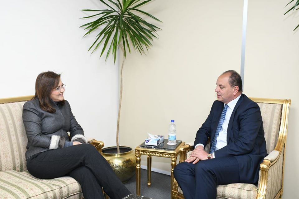 وزيرة التخطيط تبحث مع رئيس شركة ذارو فرص الاستثمار في صندوق مصر السيادي