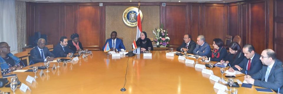 “جامع” تبحث مع وزير صناعة الكونغو تعزيز التعاون المشترك