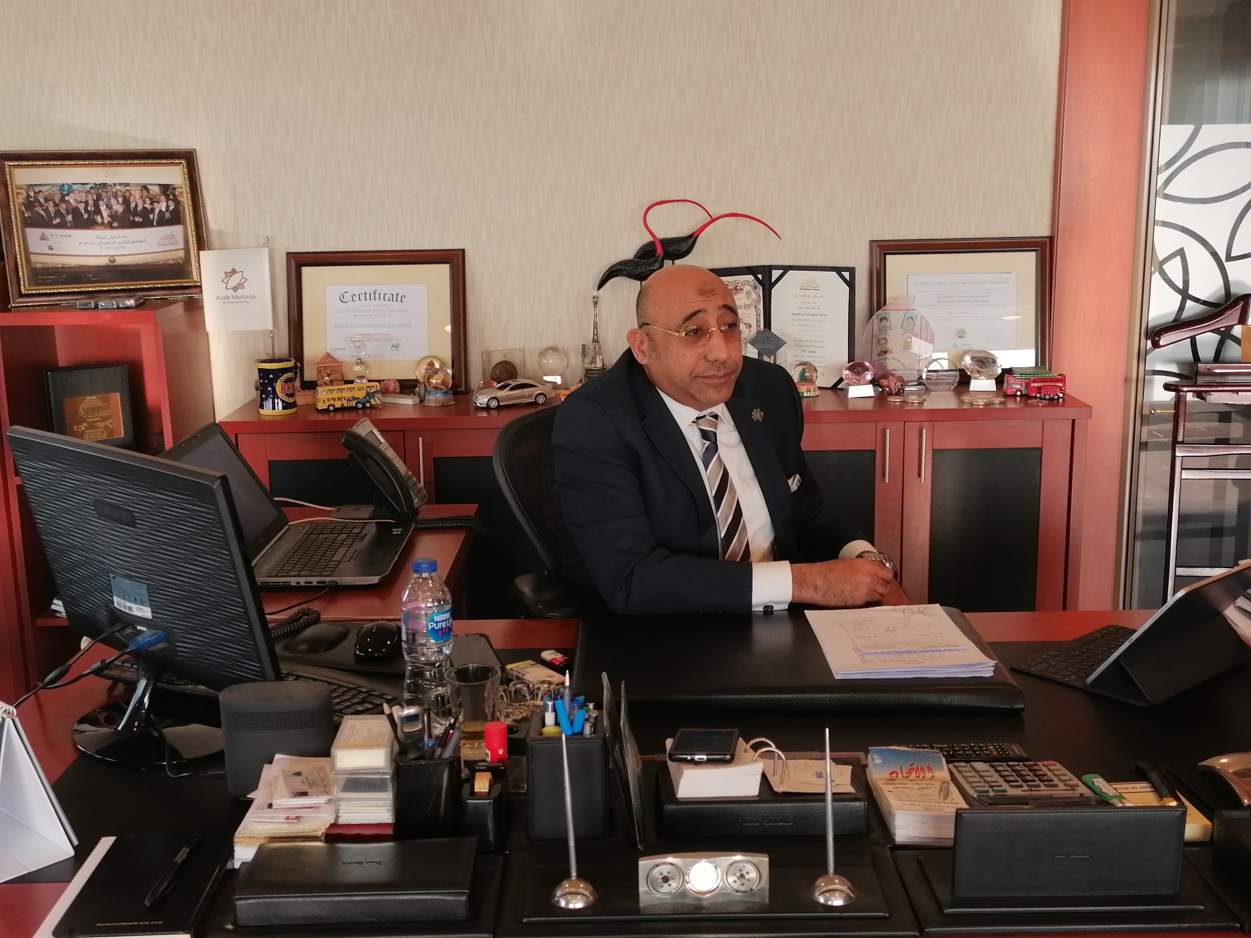 خالد أبو هيف ؛ شركة الملتقى العربى للاستثمارات المالية