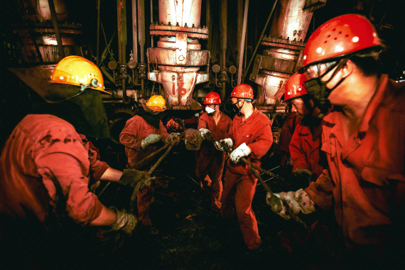 الصين ؛ الاقتصاد الصينى ؛ صناعة الصلب في الصين