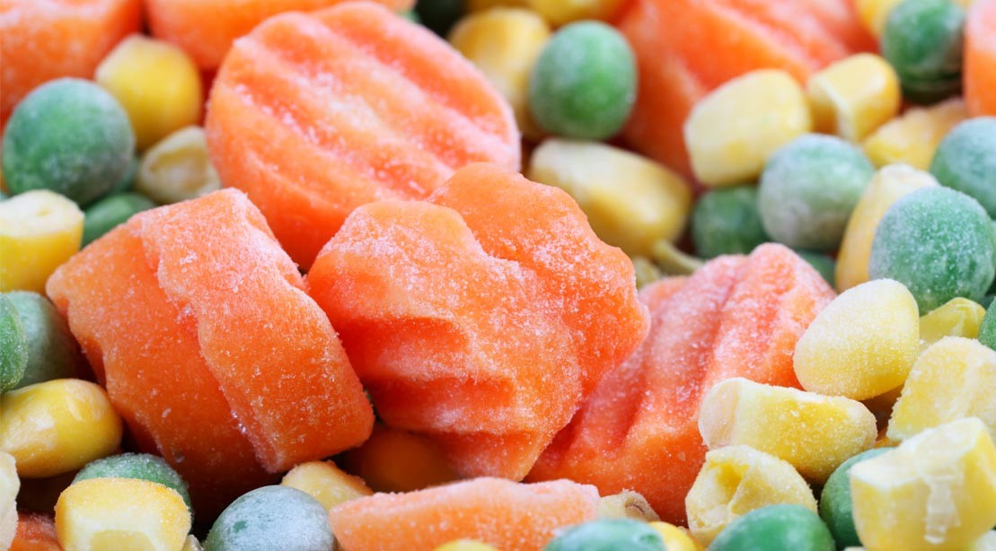 الخضراوات المجمدة ؛ الصناعات الغذائية