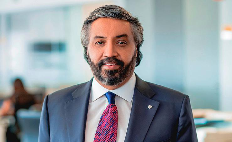 نور سليمان الرئيس التنفيذى لشركة دى إتش إل