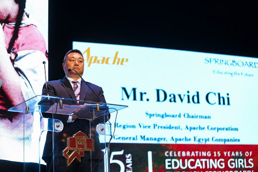 ديفيد تشي نائب الرئيس الإقليمي المدير العام لشركة أباتشي