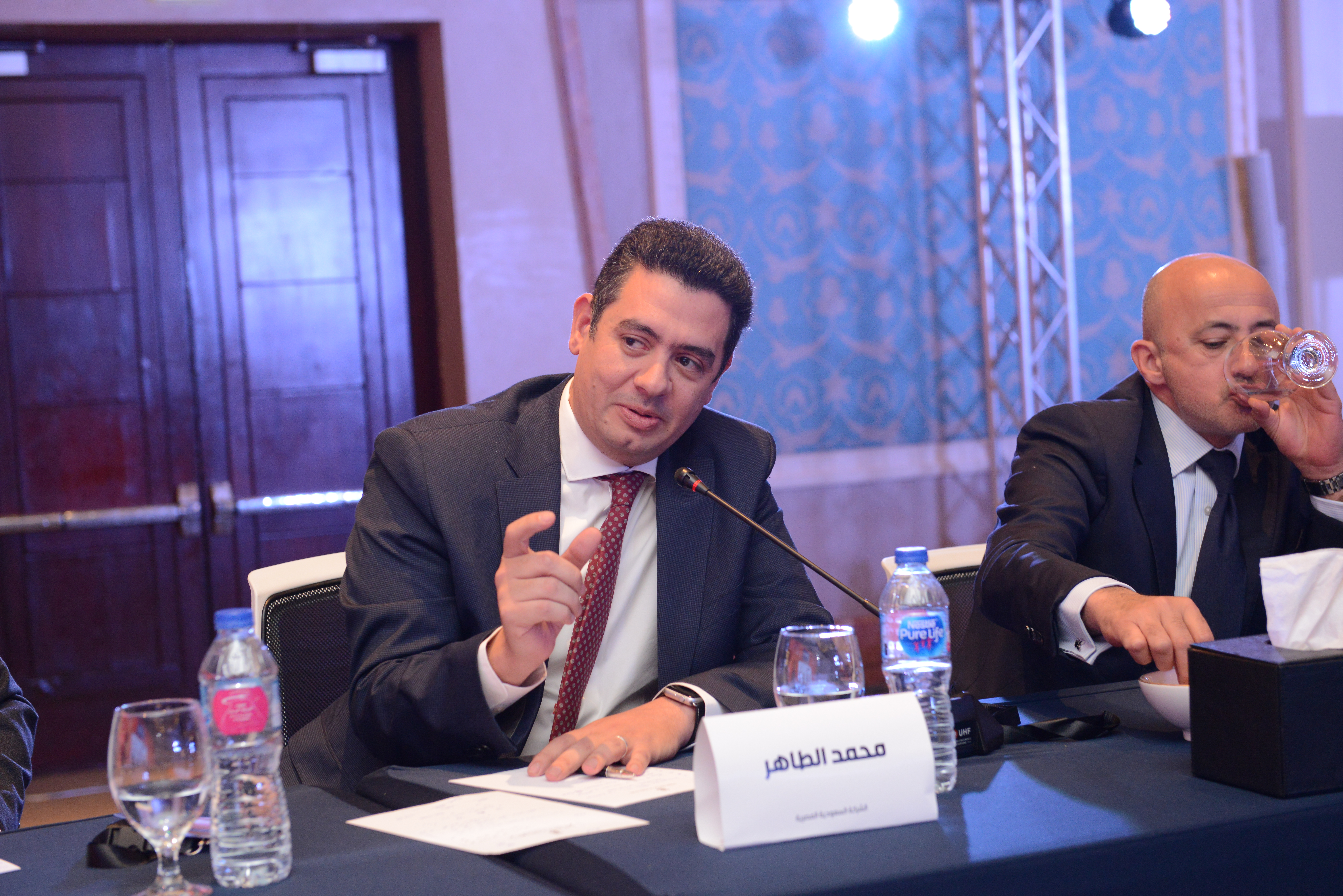 محمد الطاهر ؛ السعودية المصرية للتعمير