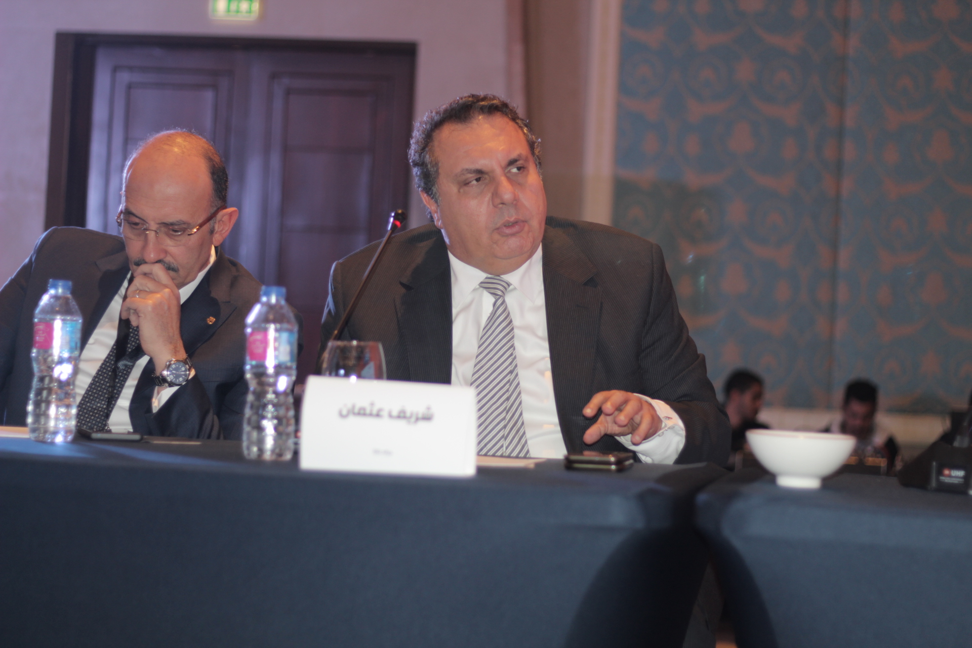 شريف عثمان ؛ رئيس مجلس إدارة شركة جراند بلازا للاستثمار العقارى