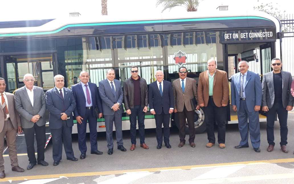 “العربية للتصنيع” و”مواصلات مصر” تبحثان تشغيل الأتوبيس الكهربائى فى بورسعيد