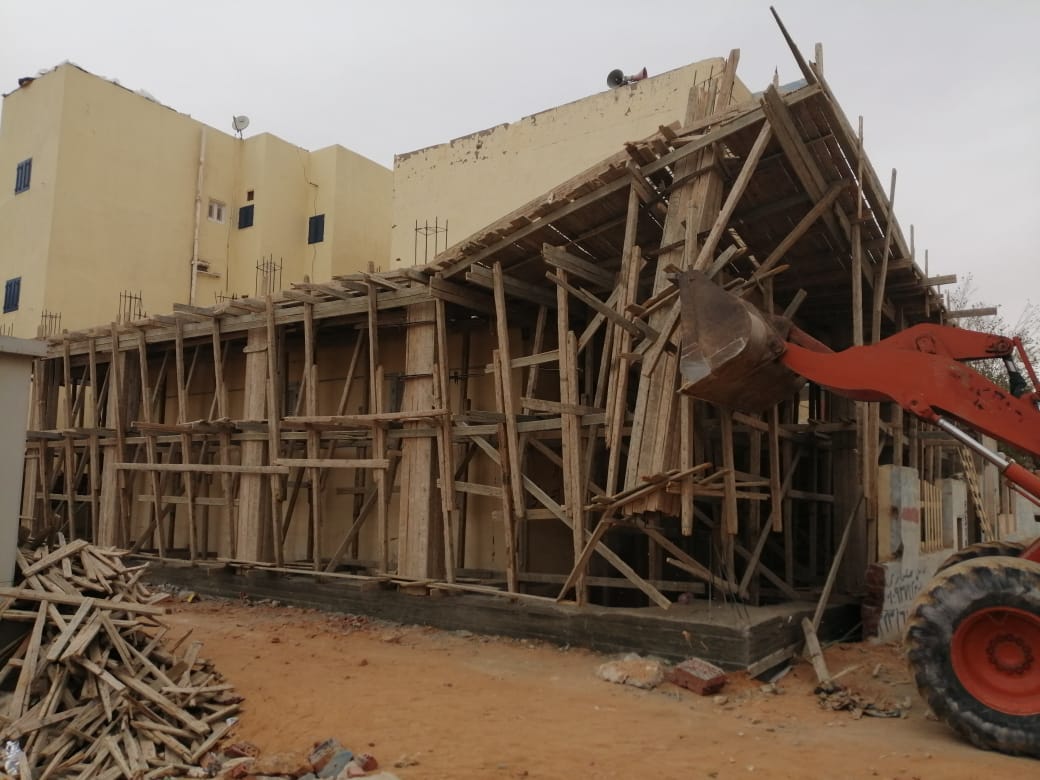 إزالة التعديات في المدن الجديدة