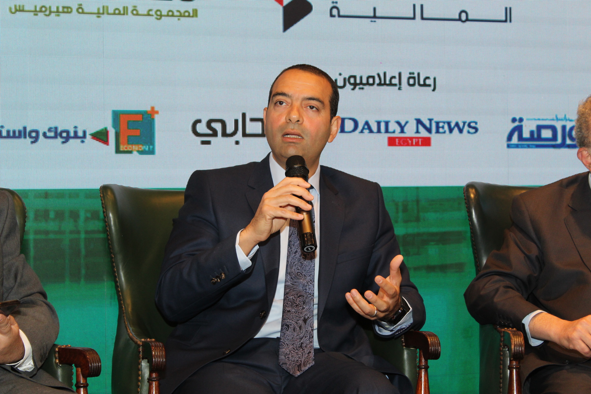 أيمن سليمان الرئيس التنفيذى ل صندوق مصر السيادى