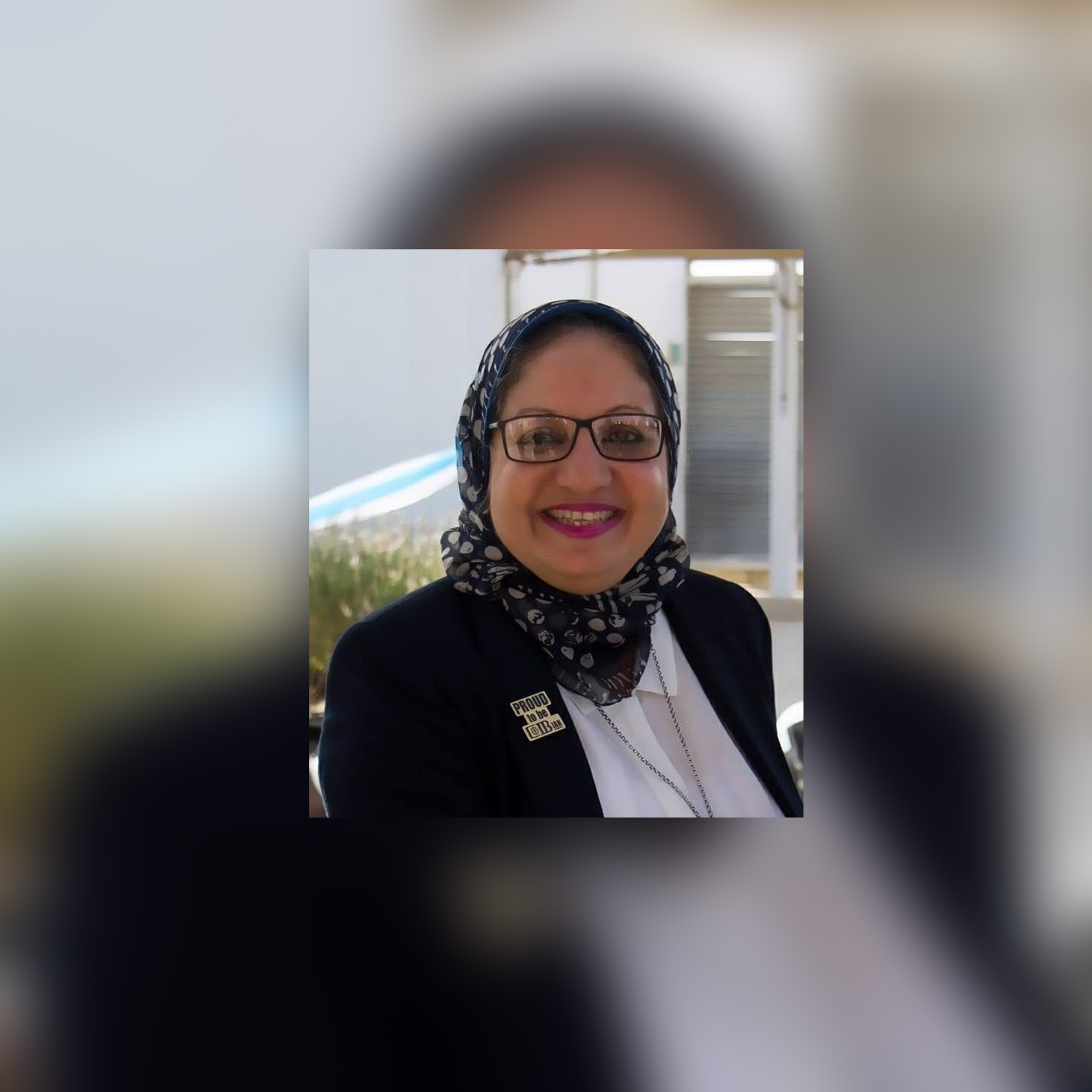 نادية حسنى عضو لجنة التنمية المستدامة ب اتحاد البنوك