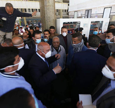 وزير النقل الفريق كامل الوزير