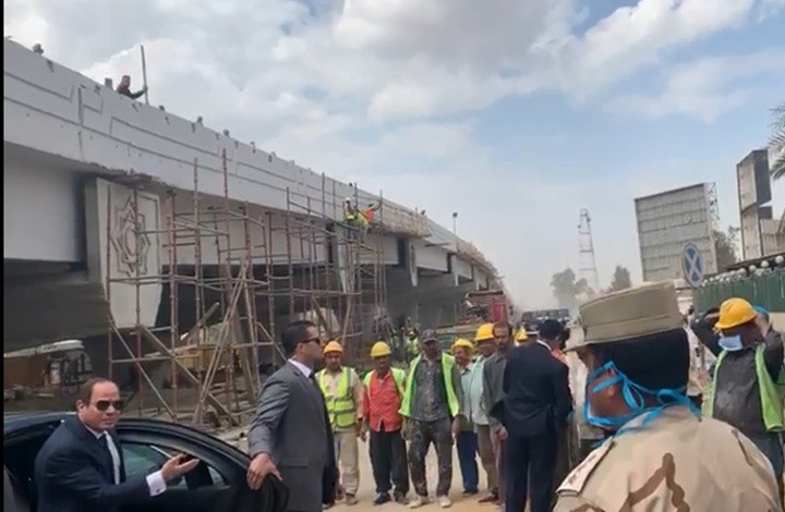 محسن صلاح: المهندس الذى سأل عنه الرئيس “كان فوق الكوبرى” وقت الزيارة