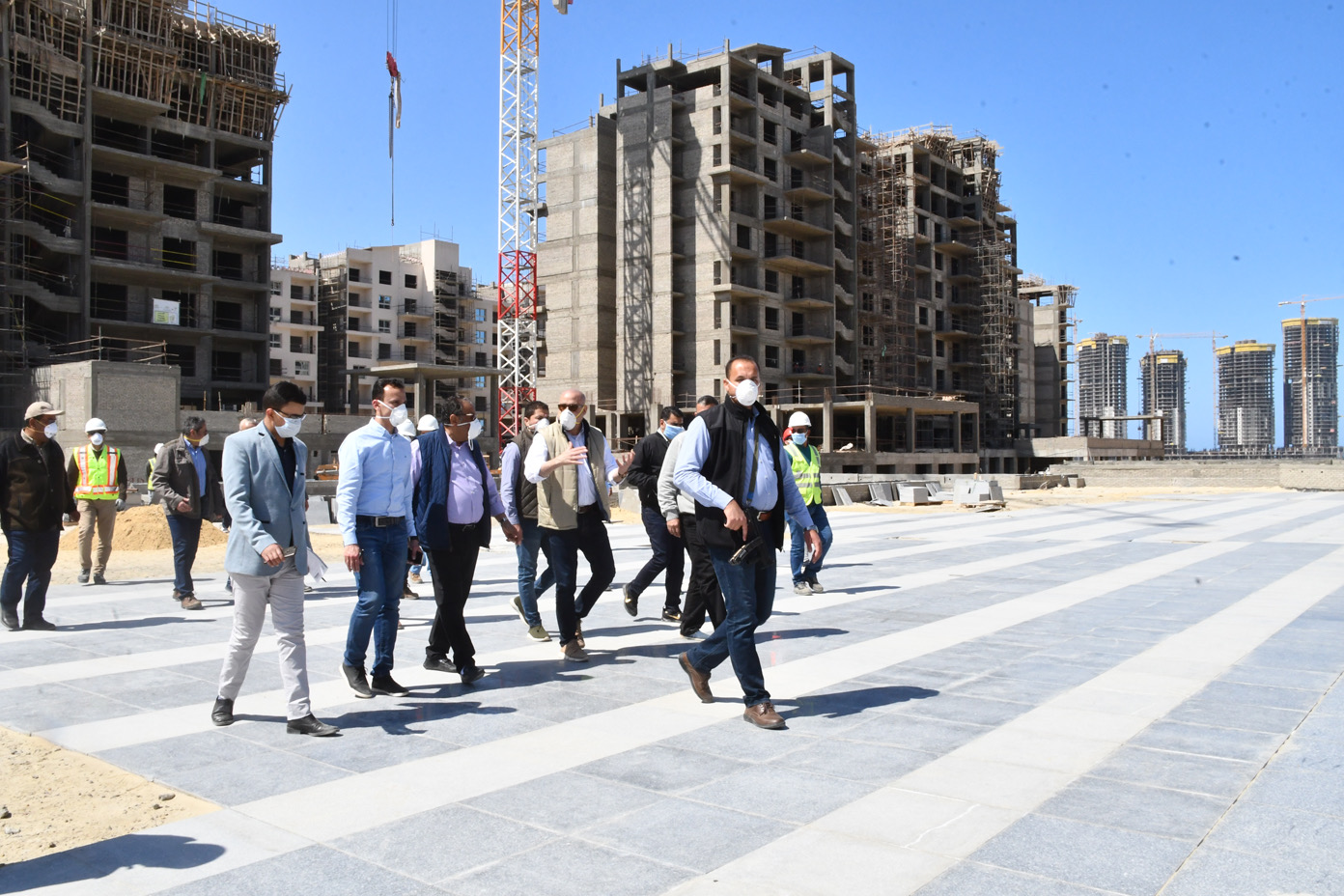 تنفيذ 1320 وحدة بمنطقة “الداون تاون” فى “العلمين الجديدة”