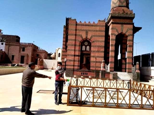 الانتهاء من تعقيم وتطهير المواقع الأثرية الإسلامية والقبطية واليهودية