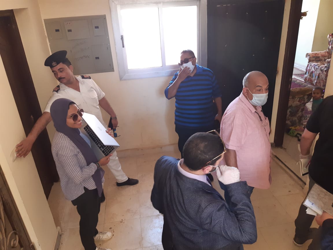 تحرير محاضر لمخالفى “الإسكان الاجتماعى” فى “حدائق أكتوبر”