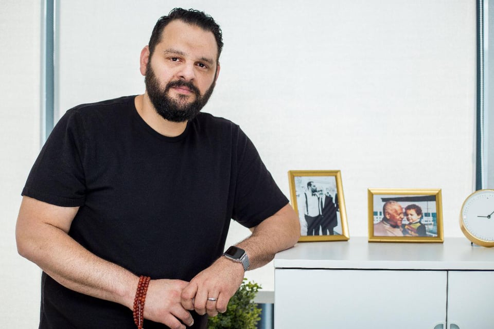 عبد الله سلام الرئيس التنفيذى لشركة منك للاستثمار العقارى