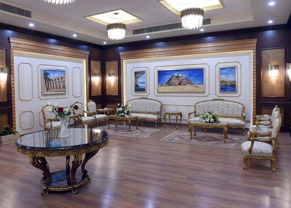 صالة كبار الزوار بمطار القاهرة