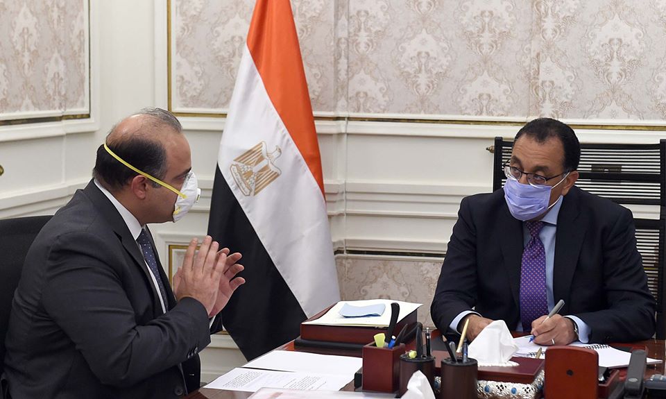 رئيس الوزراء مصطفى مدبولى ؛ رئيس البورصة محمد فريد