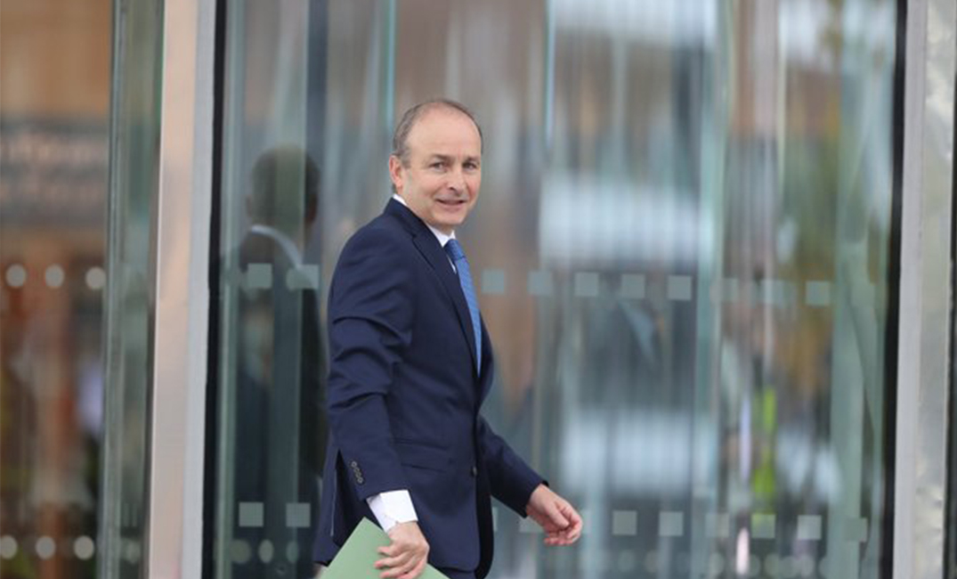 رئيس الوزراء الأيرلندي مايكل مارتن ؛ أيرلندا