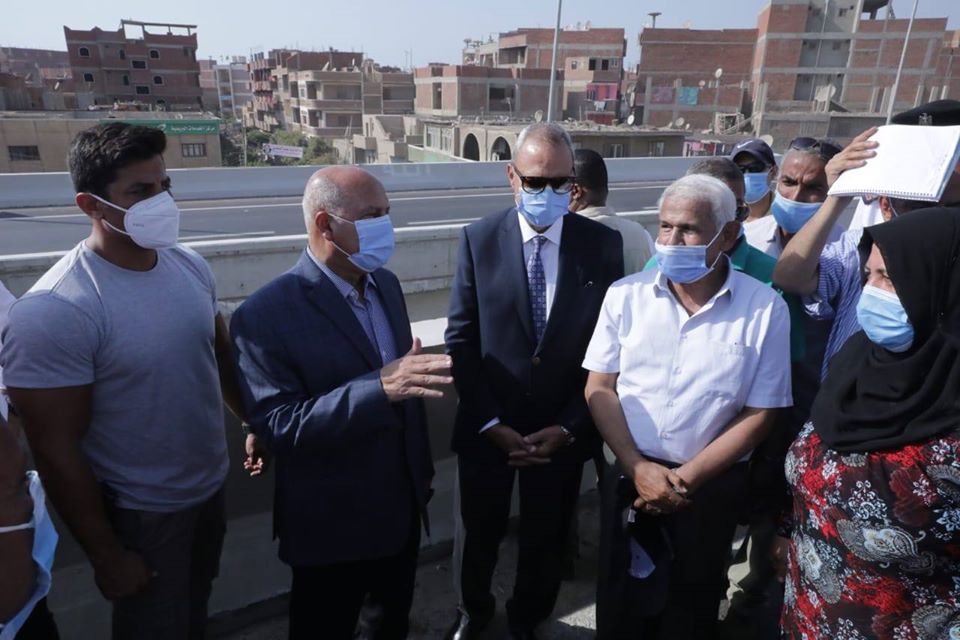 وزير النقل يفتتح كوبري دكرنس بالدقهلية وكوبري أسنيت بالقليوبية