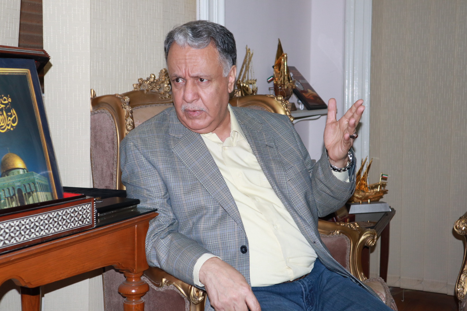 السفير محمد الربيع الأمين العام لمجلس الوحدة الاقتصادية العربية