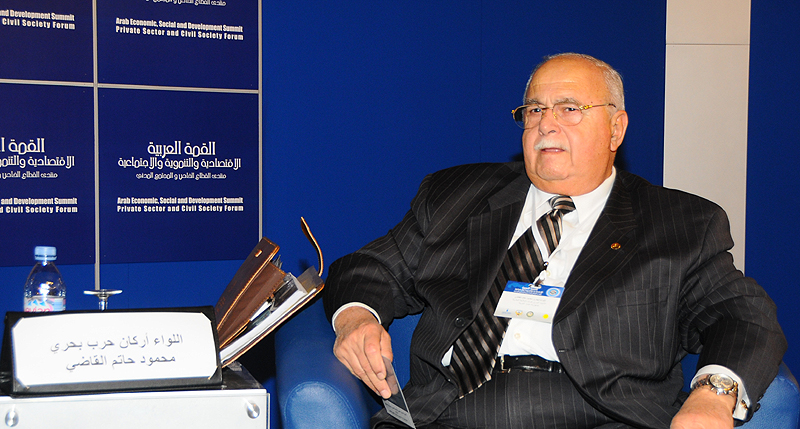 حاتم القاضى رئيس اتحاد غرف الملاحة العربية