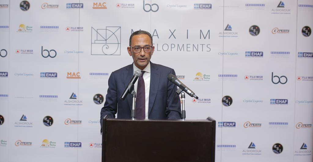إسماعيل عمر الرئيس التنفيذى لشركة مكسيم للتطوير العقارى