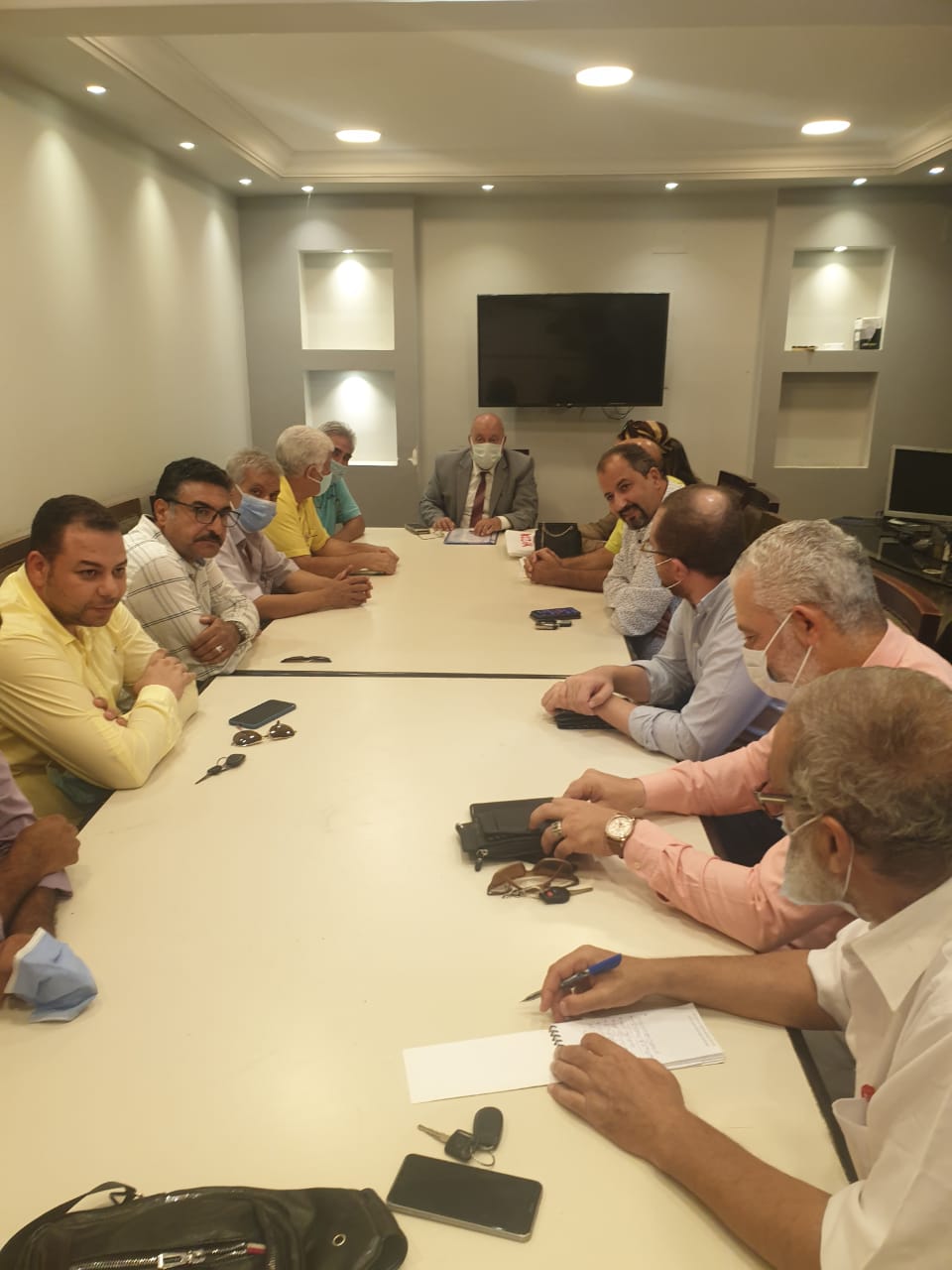 رئيس جهاز "الشيخ زايد" يجتمع مع سكان المدينة للرد على استفسارات التصالح بمخالفات البناء