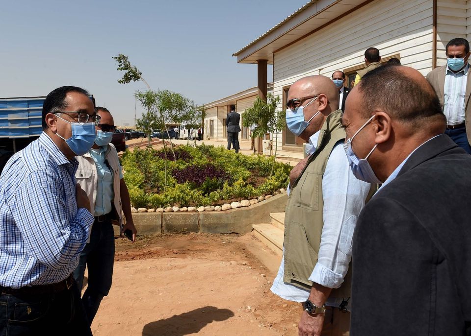 مصطفى مدبولى رئيس مجلس الوزراء ؛ العاصمة الإدارية